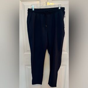 Old Navy Go-Dry Navy Blue Tapered Joggers